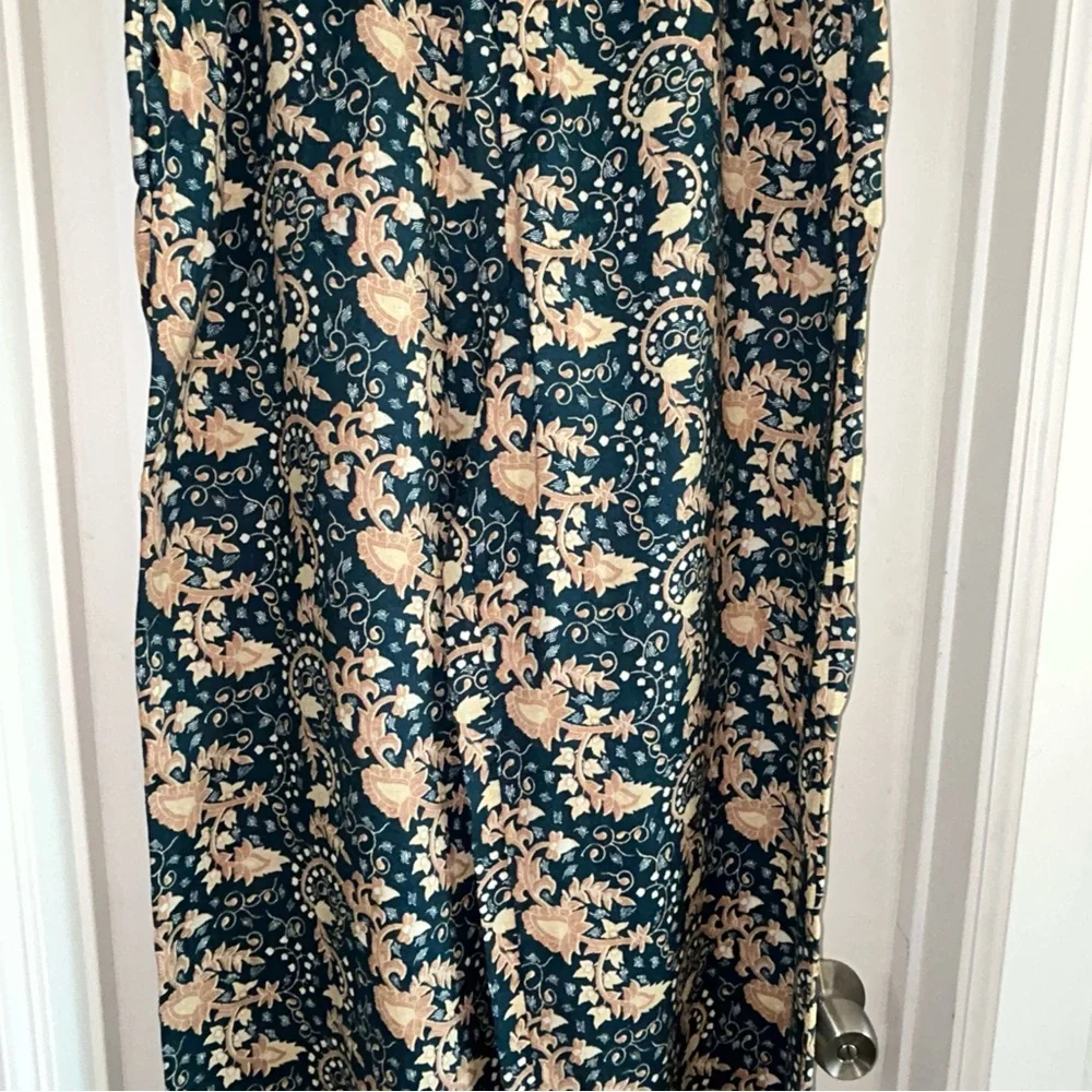 Wrap‎ London pants Size 14, 100% linen, Wide Leg